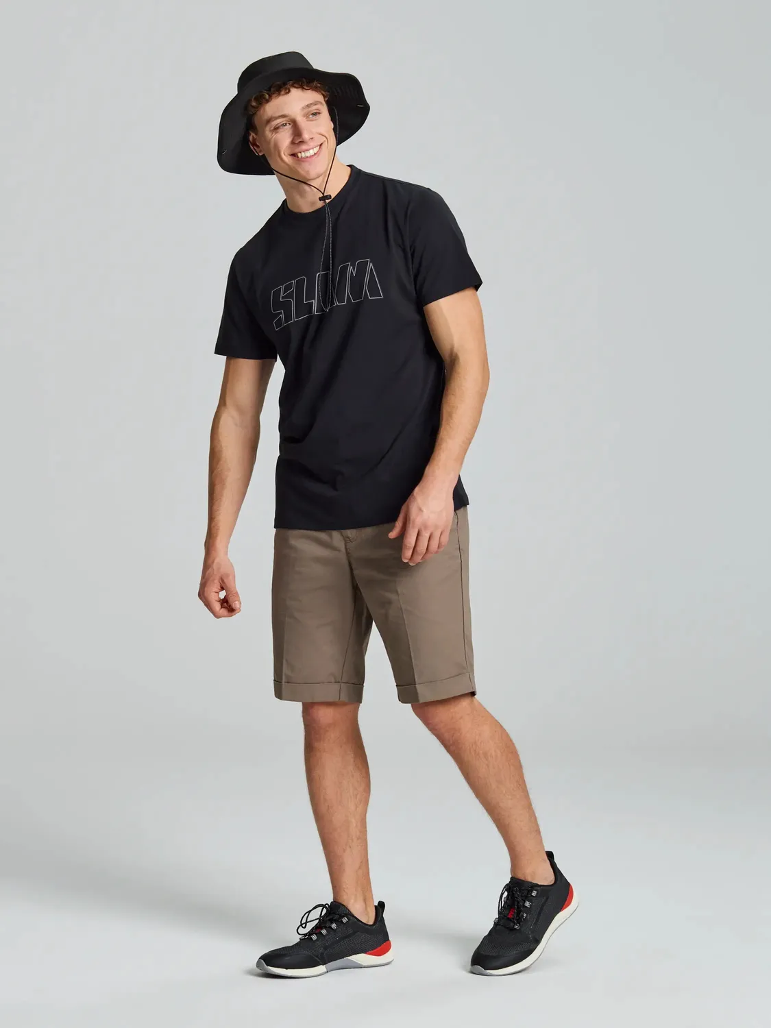 Slam Logo T-Shirt T-skjorte rød