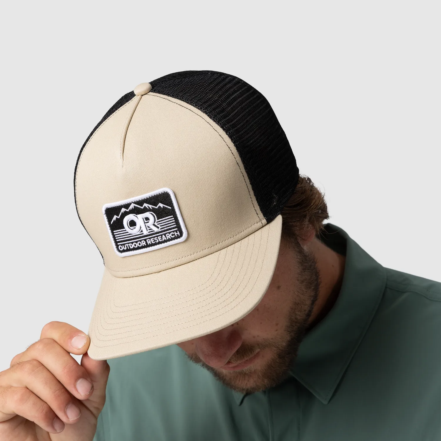 Outdoor Research Advocate Trucker Cap caps Pro Khaki One Size snapback