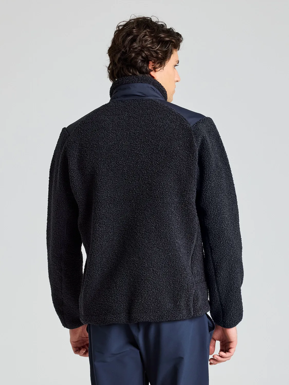 Slam Altura FZ Fleece fleecejakke Dark Navy vindtett bryst