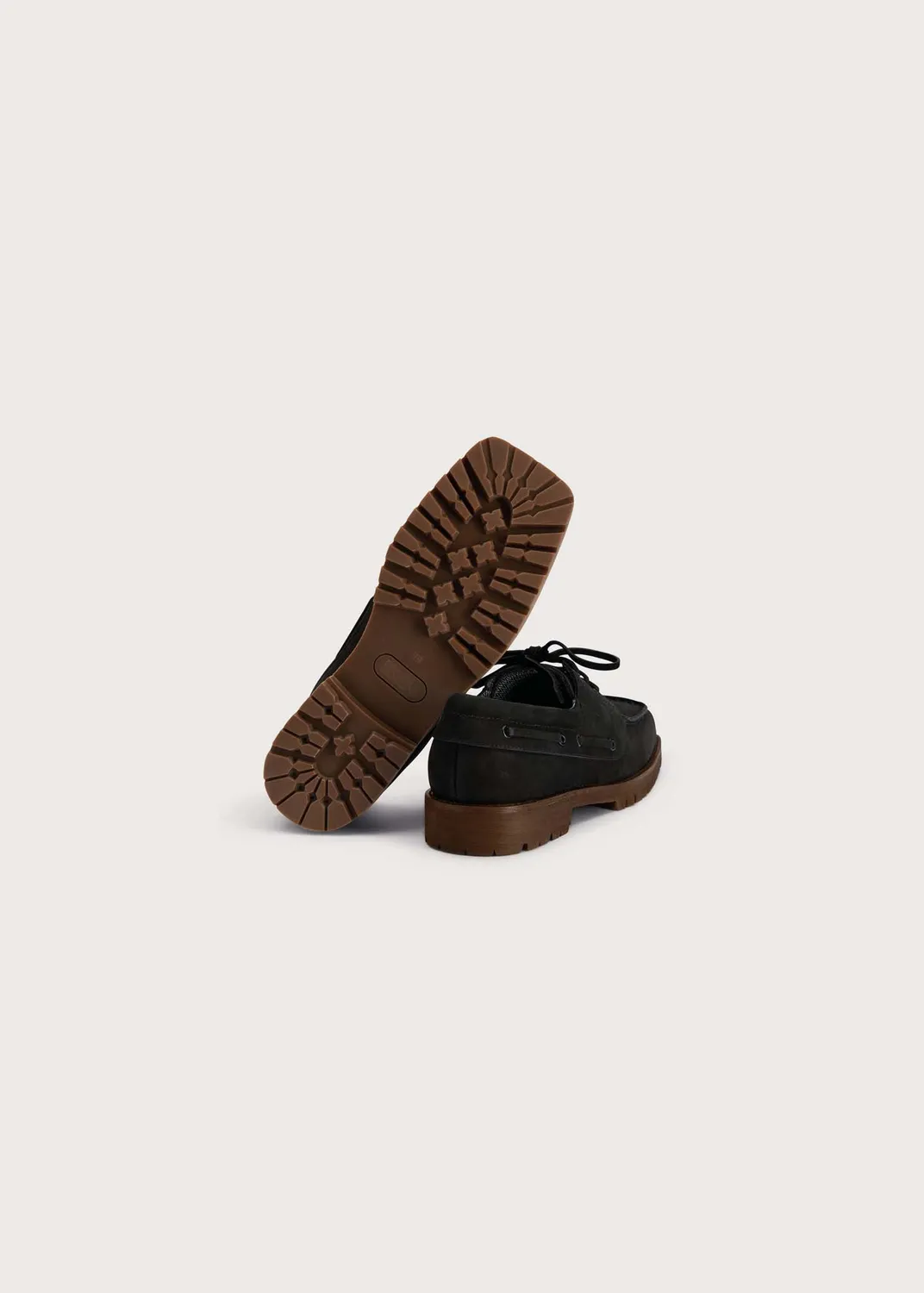 Brgn Women's Boat Shoe båtsko 36–42 New Black vanntett