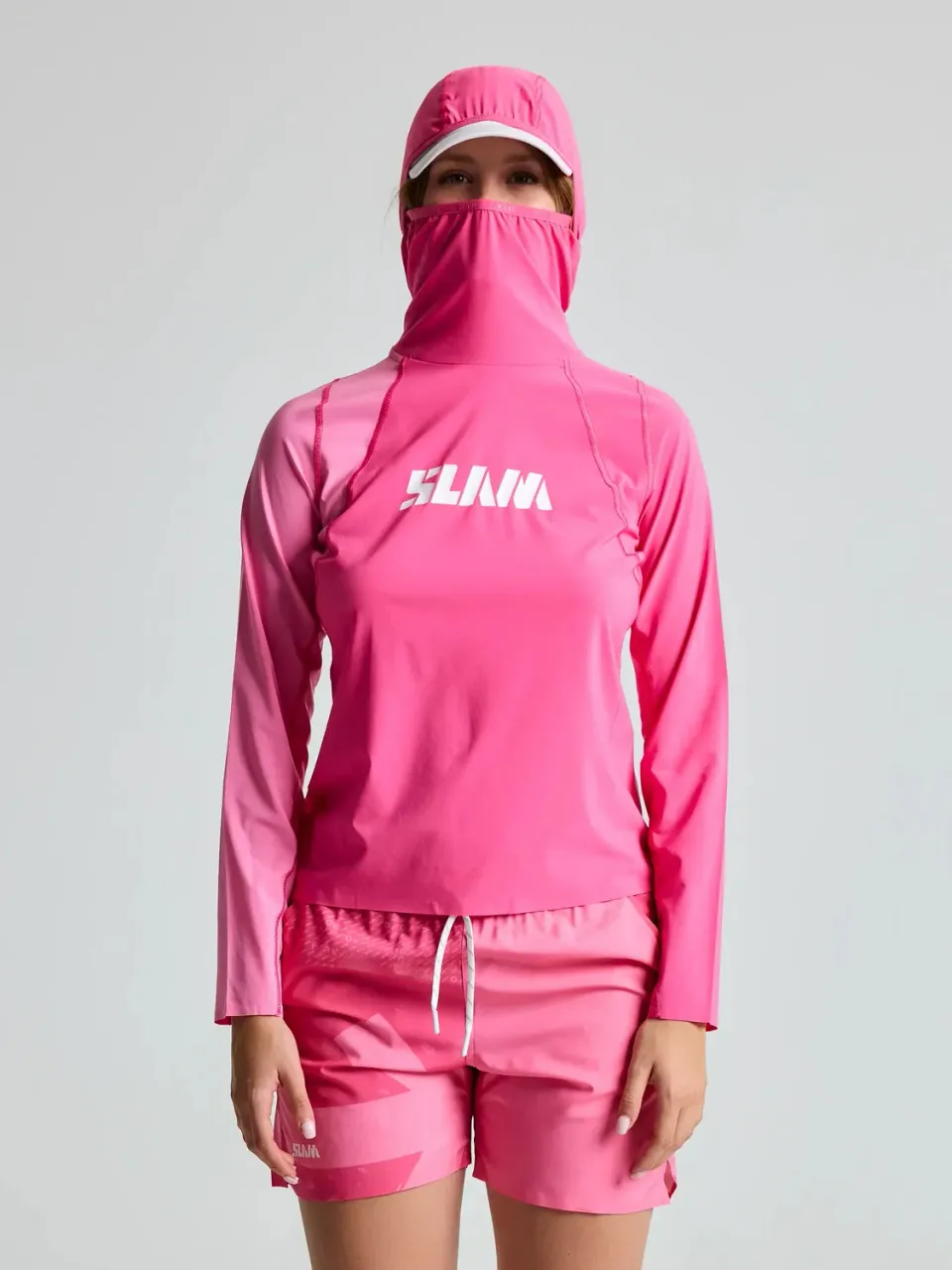 Slam One Design OD WS TECH HOODED T-SHIRT teknisk T-skjorte dame