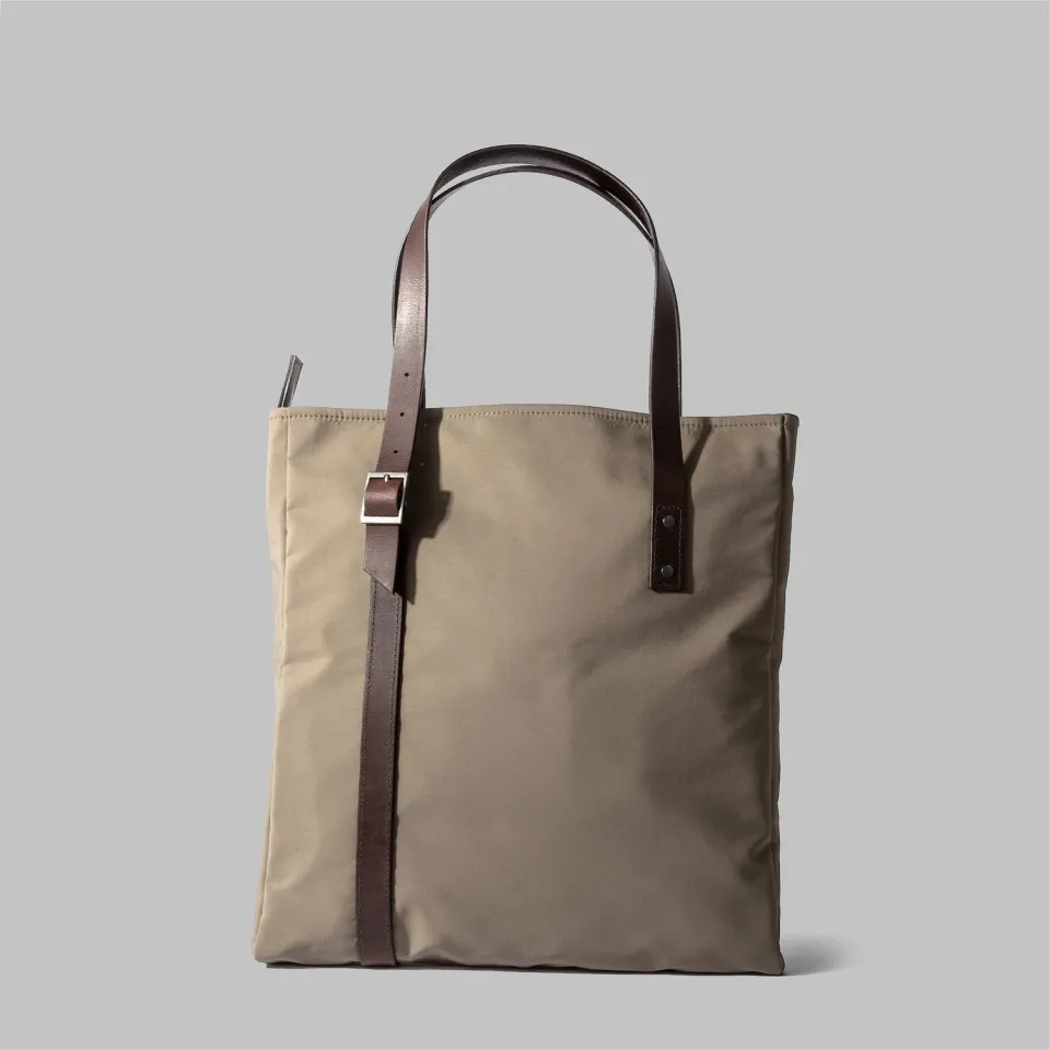 John Partridge Alton Beige Nylon Tote Bag beige nylonveske