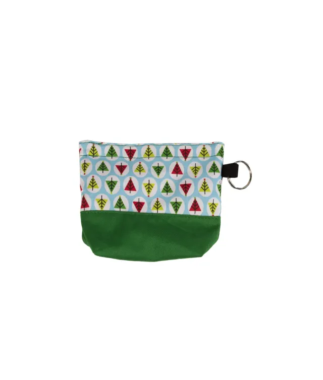 John Partridge Dog Christmas Treat Pouch Trees godbitveske juletrær