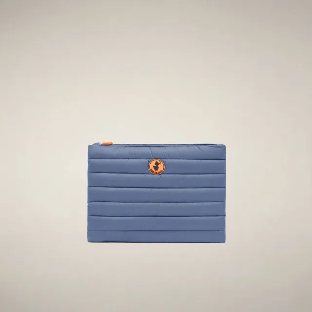Save The Duck Shaula Big pouch TU kornblå quiltet