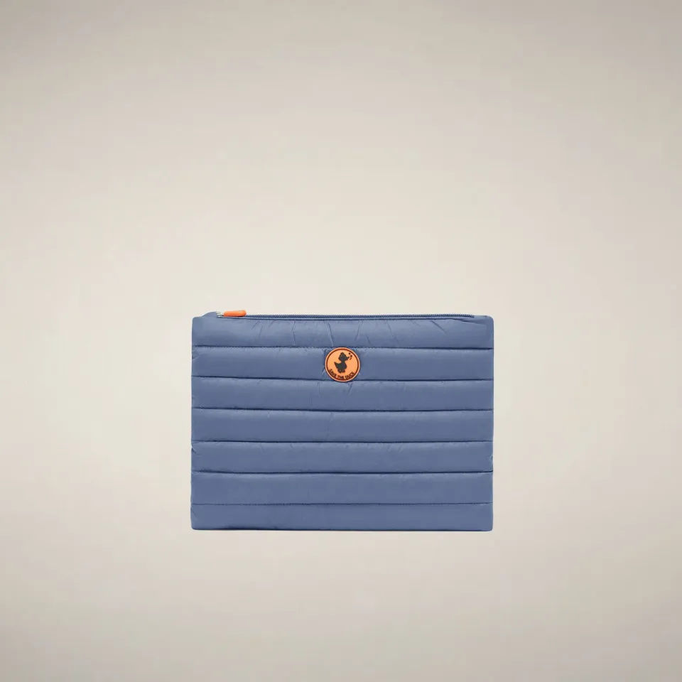 Save The Duck Shaula Big pouch TU kornblå quiltet