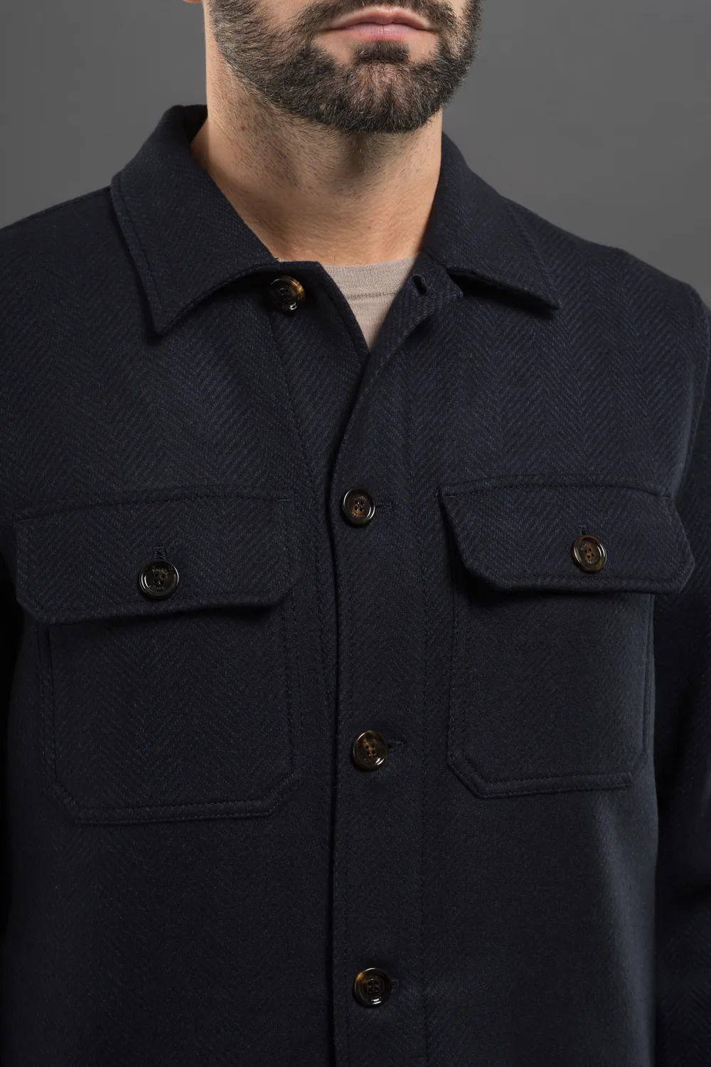 Moorer KENDAL-DX jakke Navy ull
