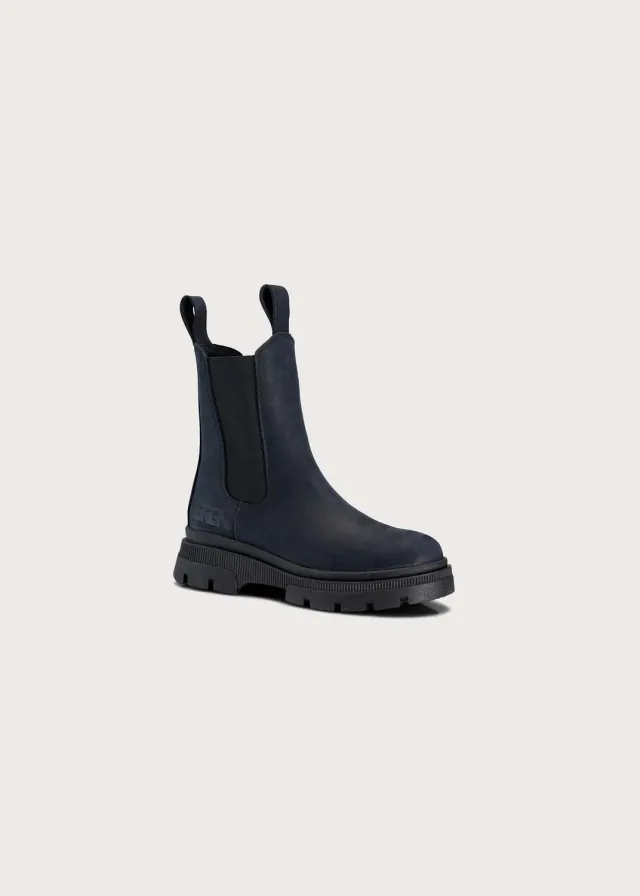 BRGN Chelsea Boot nubuck boots mørk marineblå