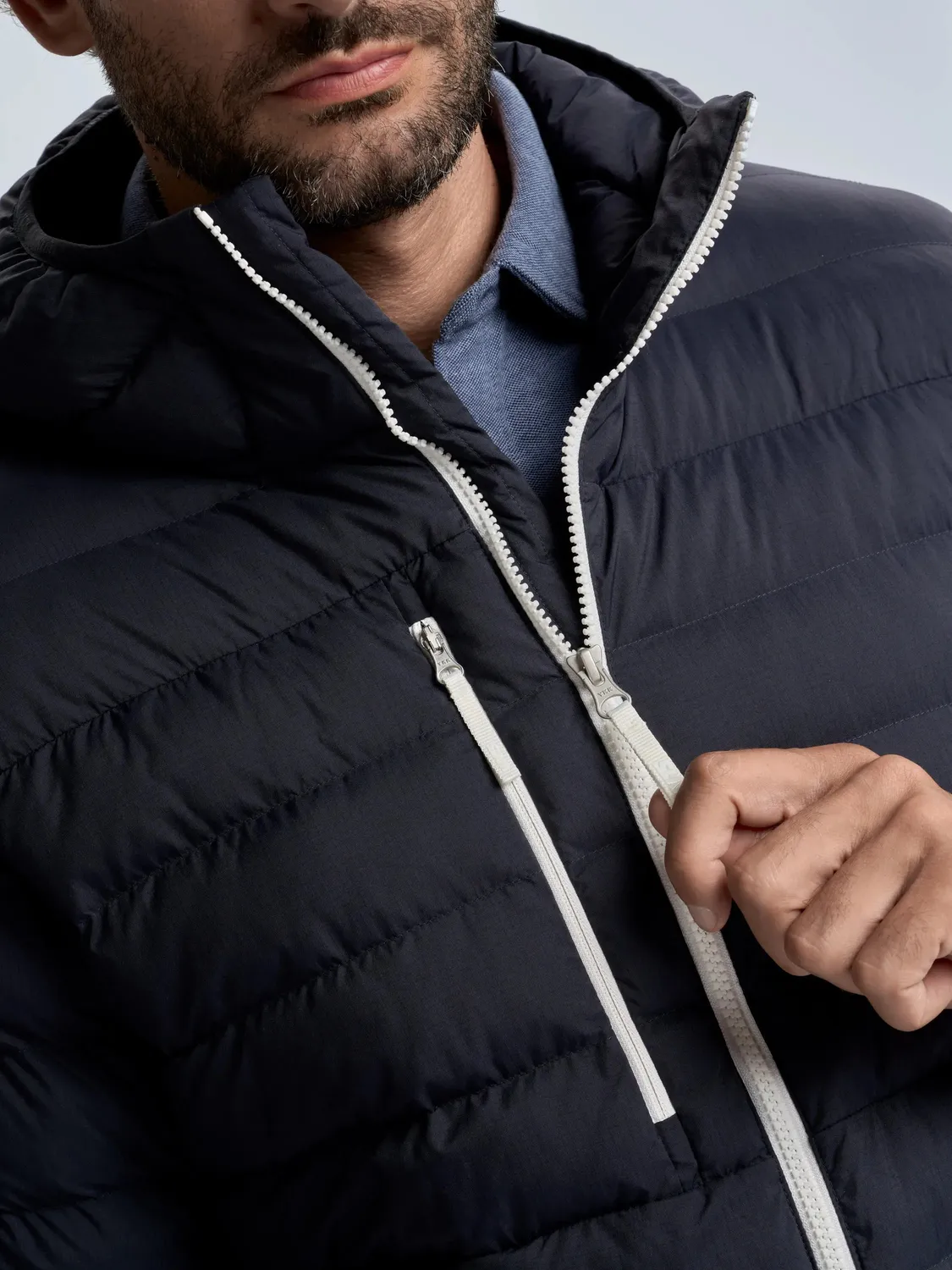 Slam Altura Puffer Jacket boblejakke Dark Navy lett Primaloft