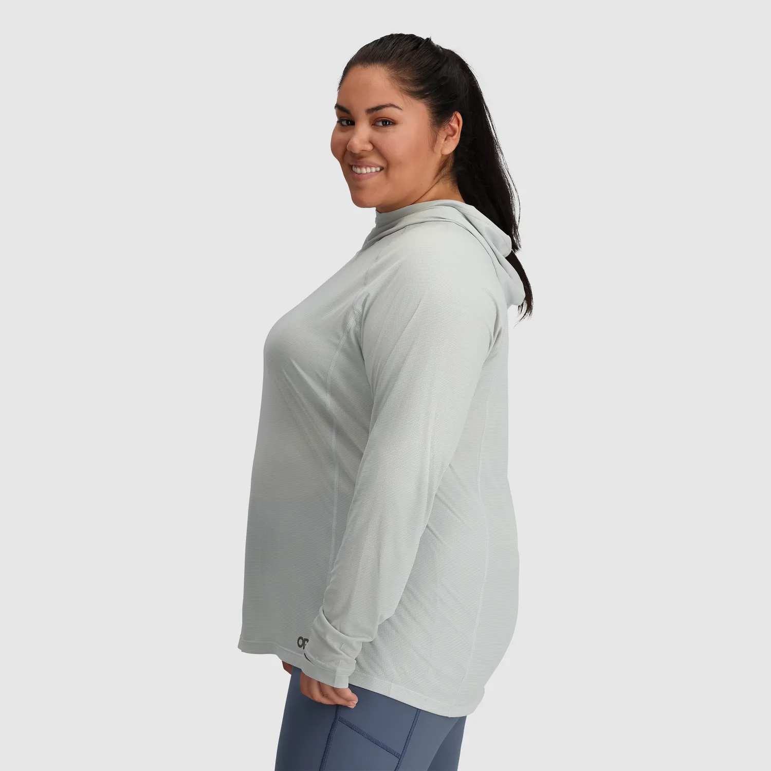Outdoor Research Echo Plus Size Hoodie hettegenser 1X–4X hurtigtørkende