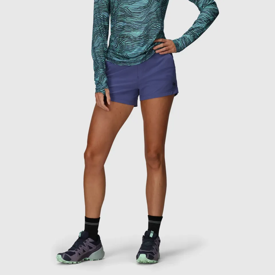 Outdoor Research Swift Lite Hybrid Short løpeshorts svart 3,5 tommer