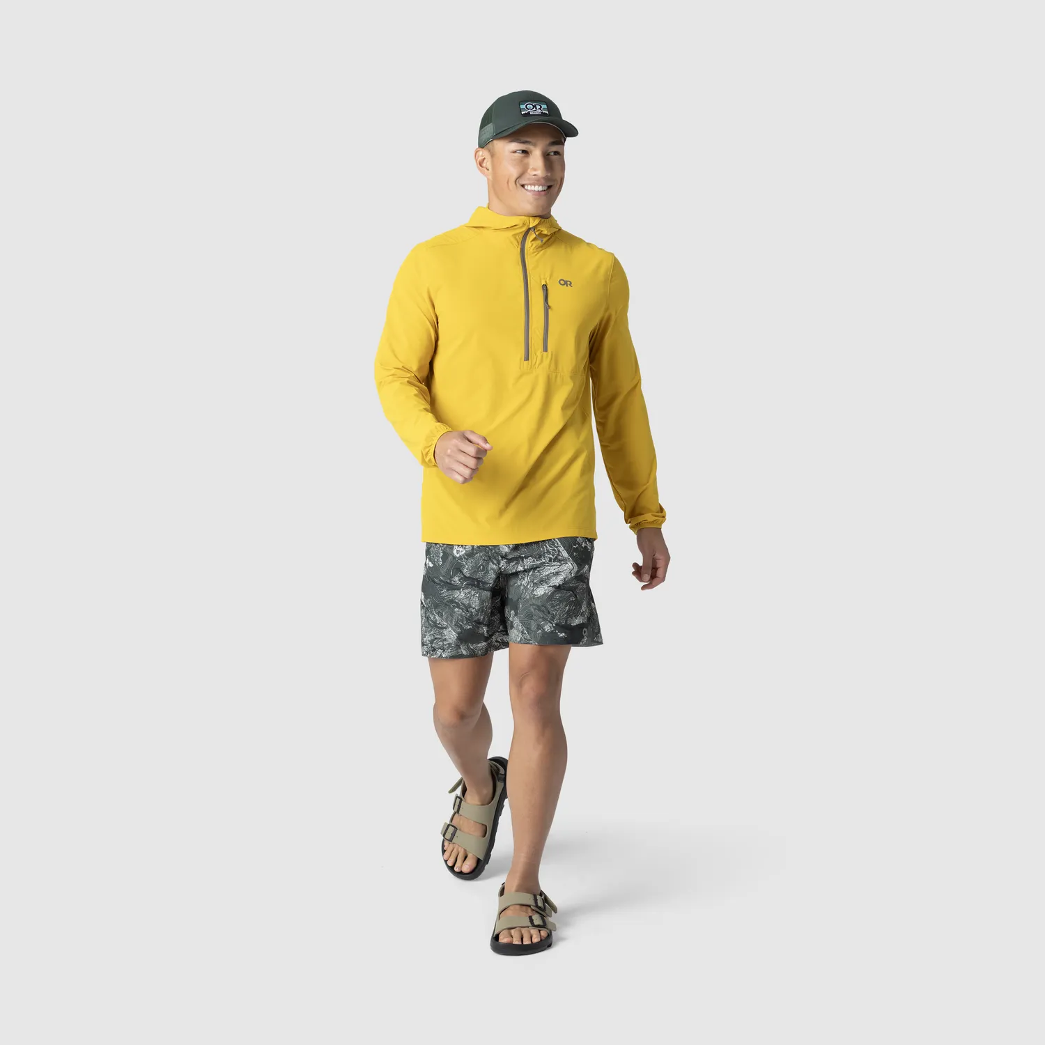 Outdoor Research Swift Lite Lined Short 7" løpeshorts svart