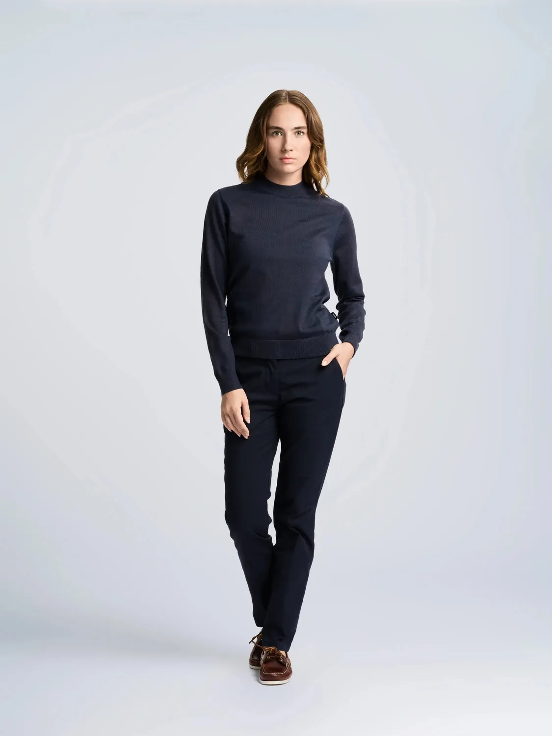 Slam Altura WS Chino Pant chinobukse dame Dark Navy