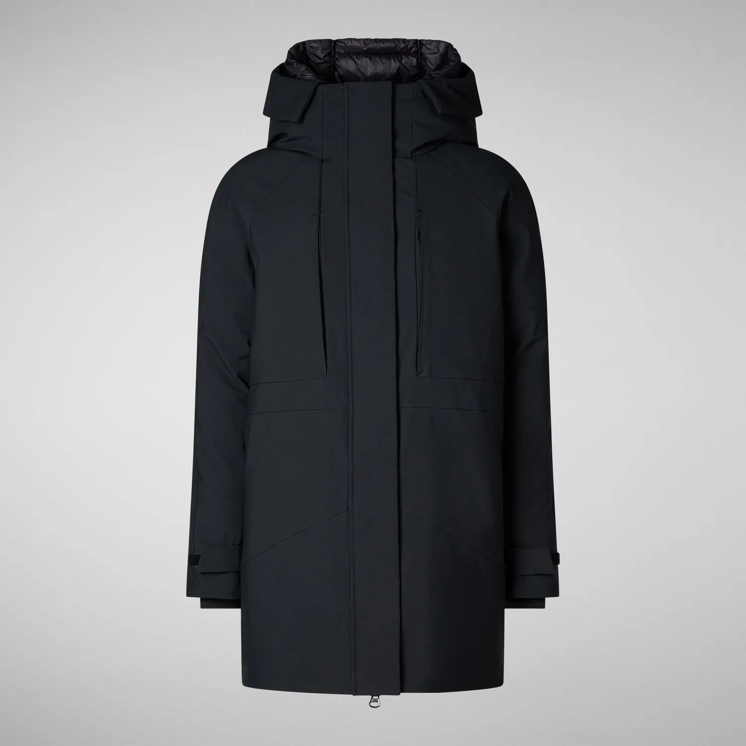 Save The Duck Gena parkas dame svart lang
