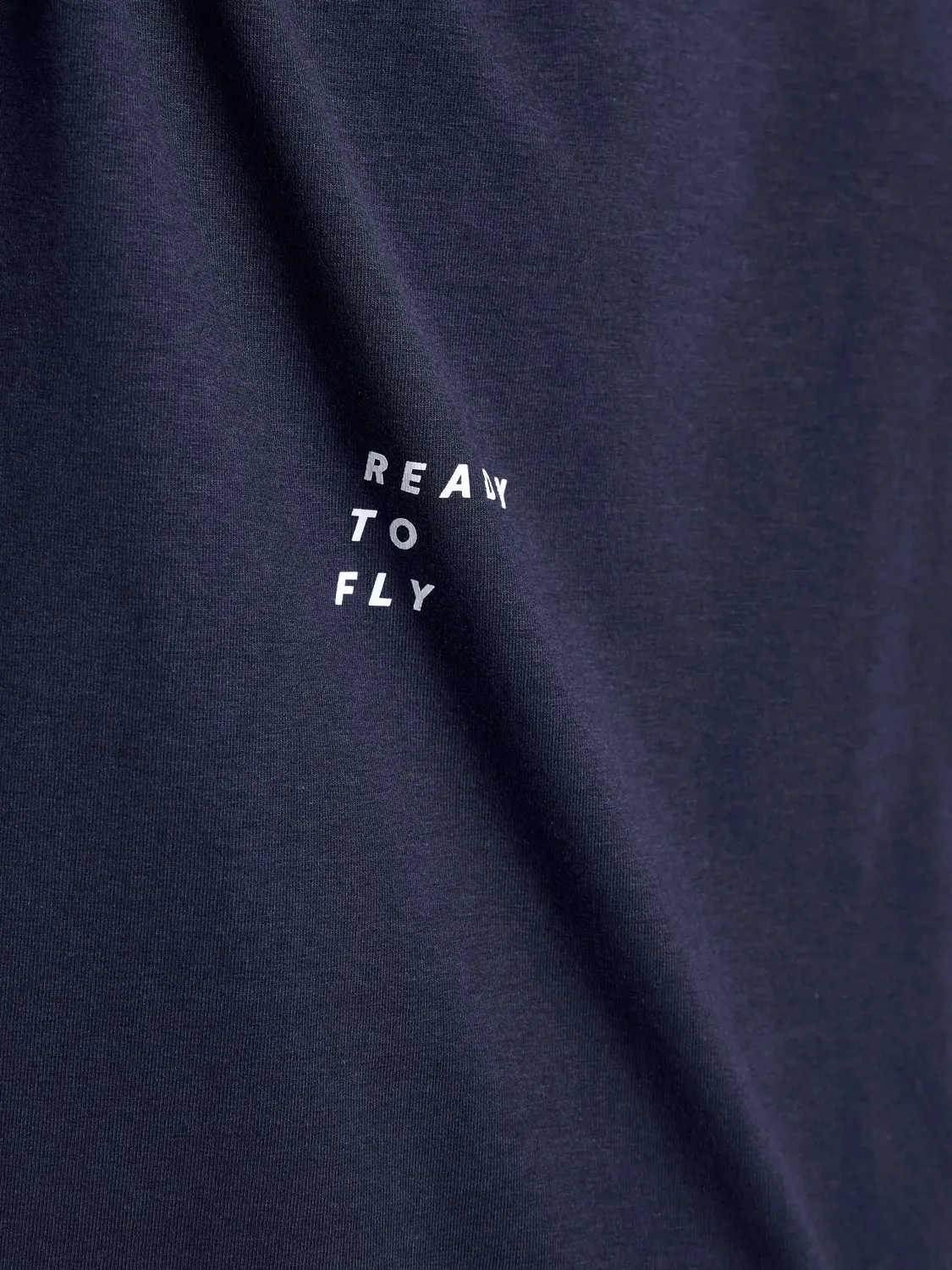 Slam Graphic T-Shirt SS t-skjorte mørk marineblå bomull bambus