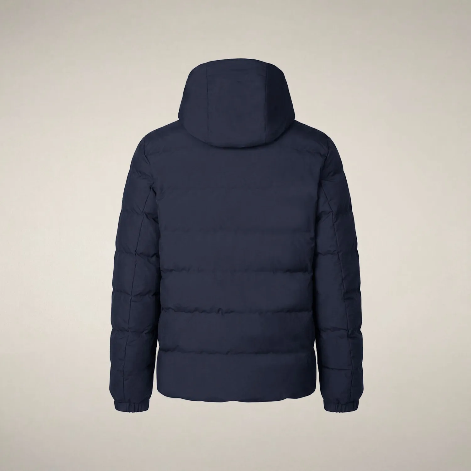 Save The Duck Leland parkas herre Blue Black vind- og vannbeskyttende