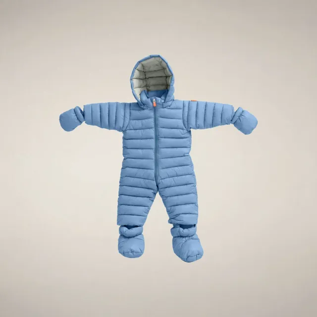 Save The Duck Storm vinterdress baby Dolphin Blue 6–24 mnd