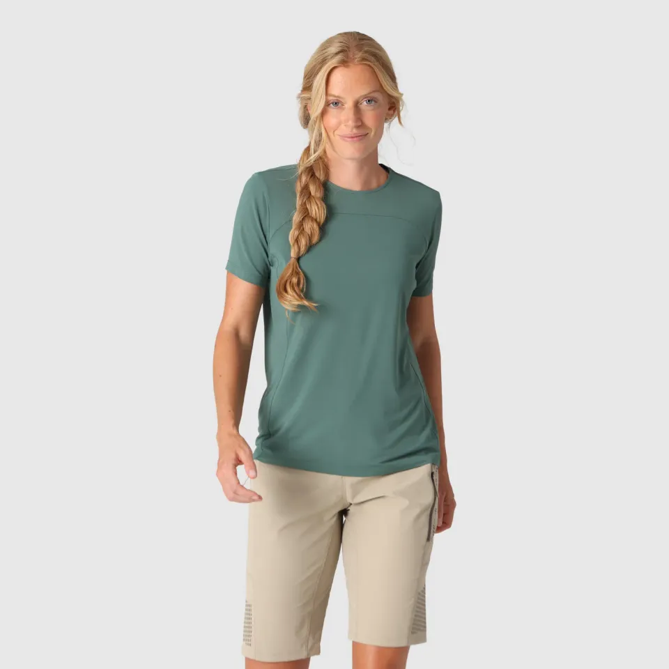 Outdoor Research Freewheel Women's MTB sykkeltrøye Malachite UPF 30