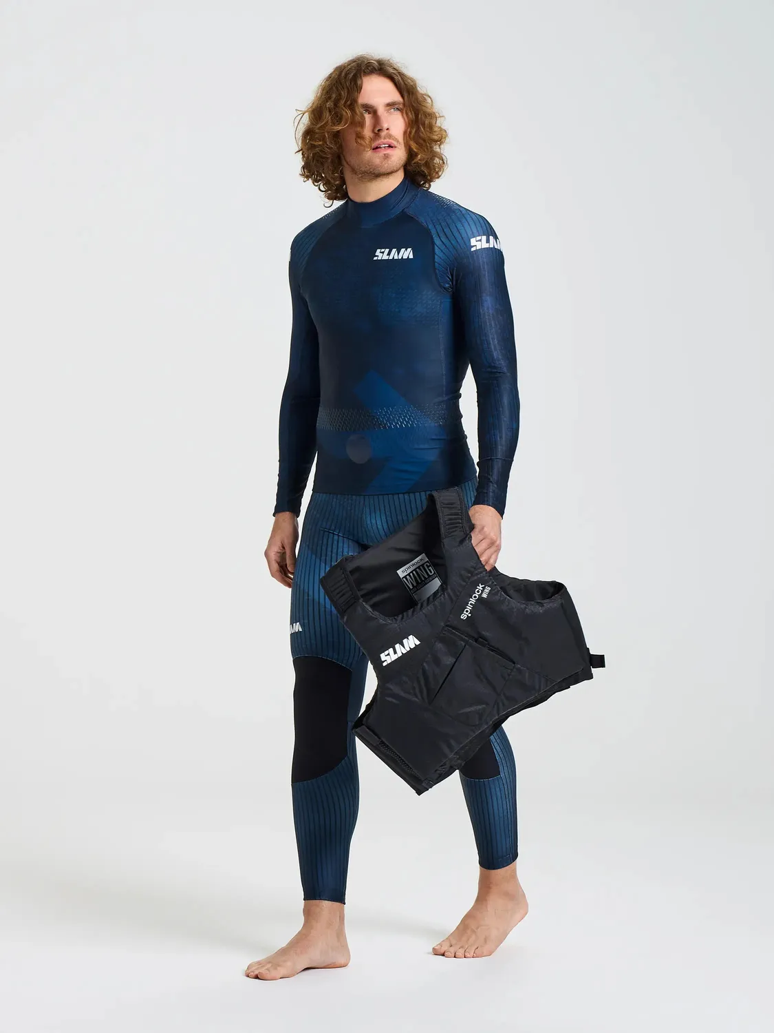 Slam Foil Aero Top seiltopp mørk marineblå aerodynamisk