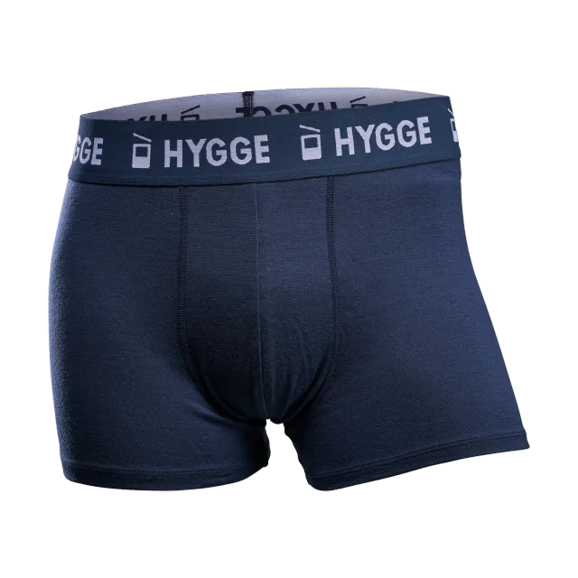 House of Hygge Hyggewool 180 boxershorts navy S–XL merinoull