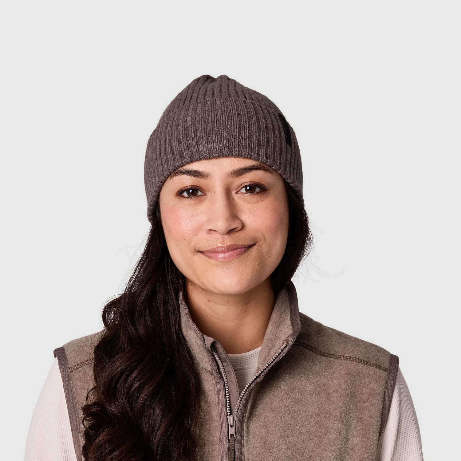 Outdoor Research Bandera Beanie lue Gravel One Size fukttransporterende