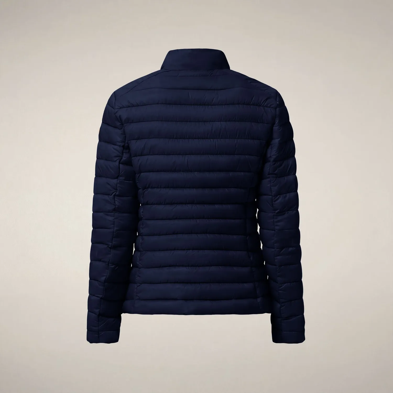 Save The Duck Carly pufferjakke dame, Navy Blue, dyrefri isolasjon