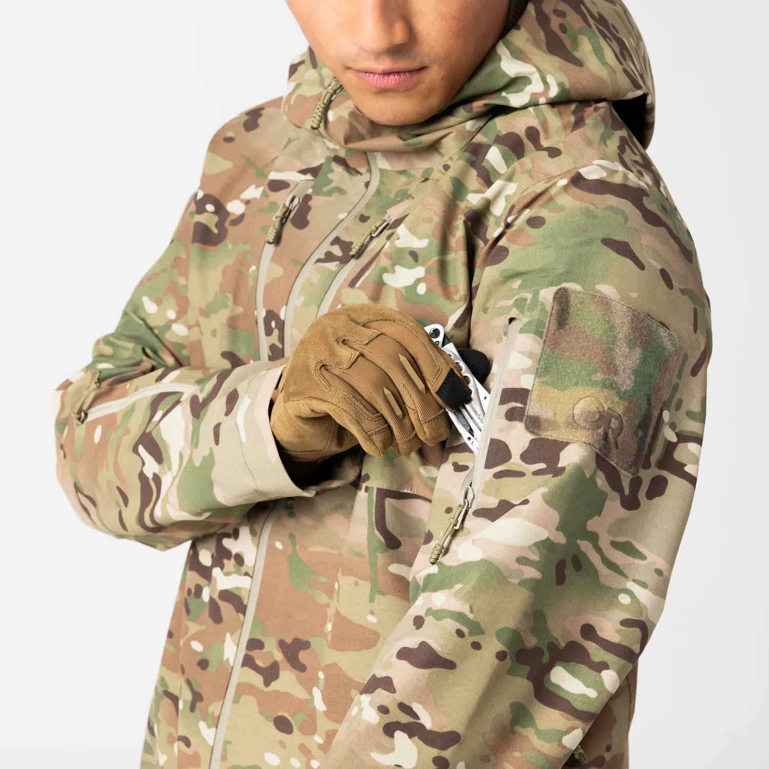 Outdoor Research Allies Mountain II Jacket Multicam skalljakke
