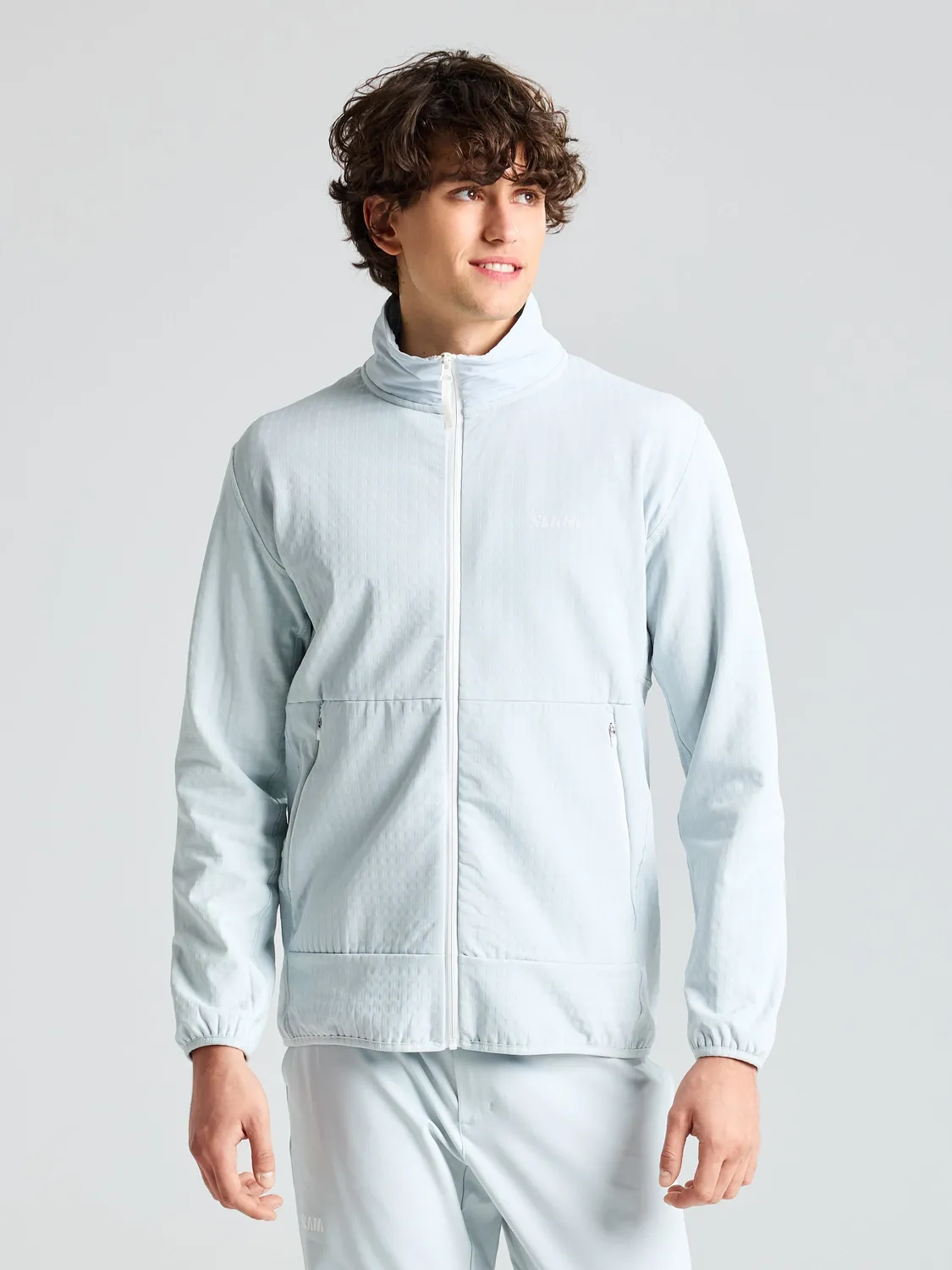 Slam Altura FZ Grid Fleece fleecejakke herre mørk marine