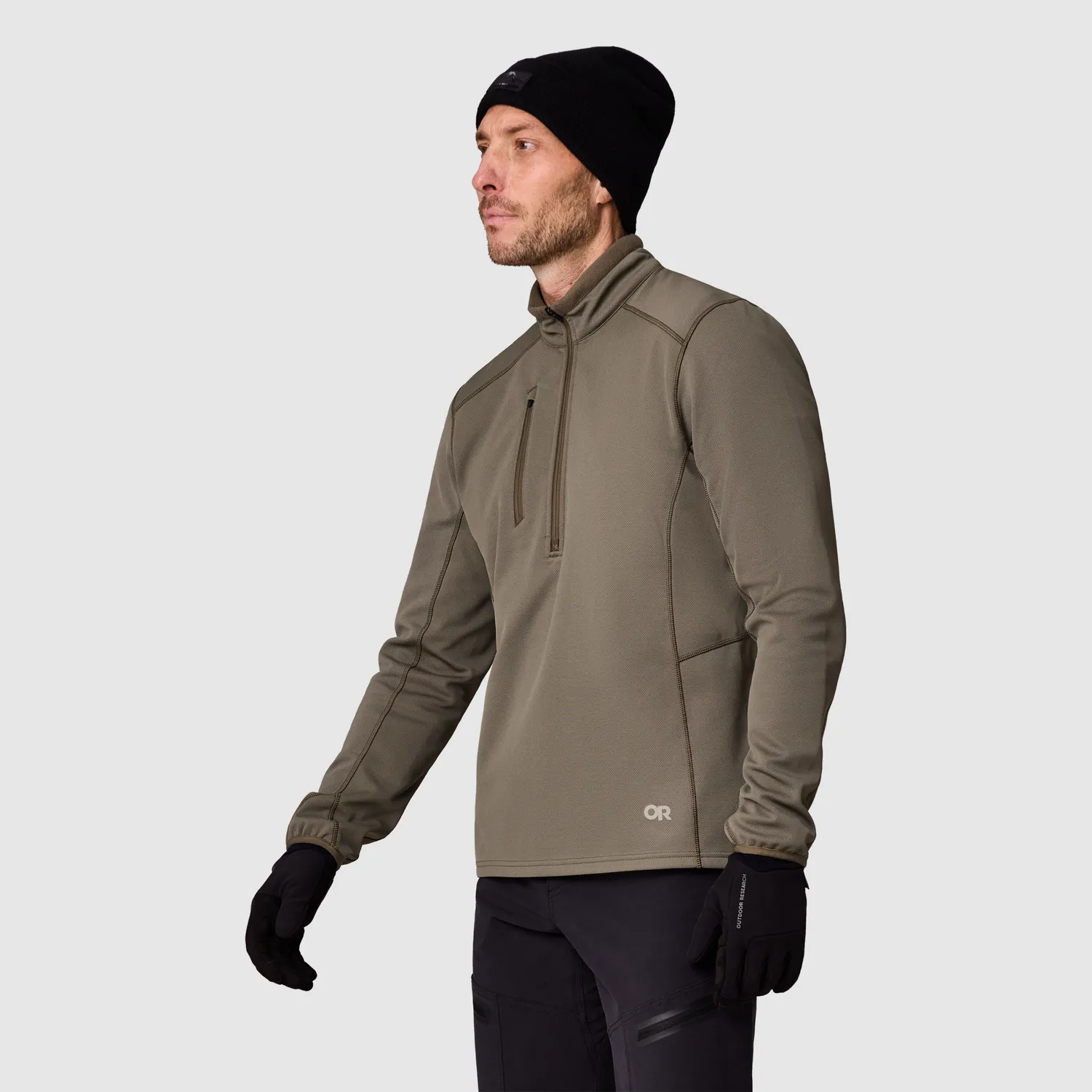 Outdoor Research Ceramik Fleece Half Zip fleecegenser herre