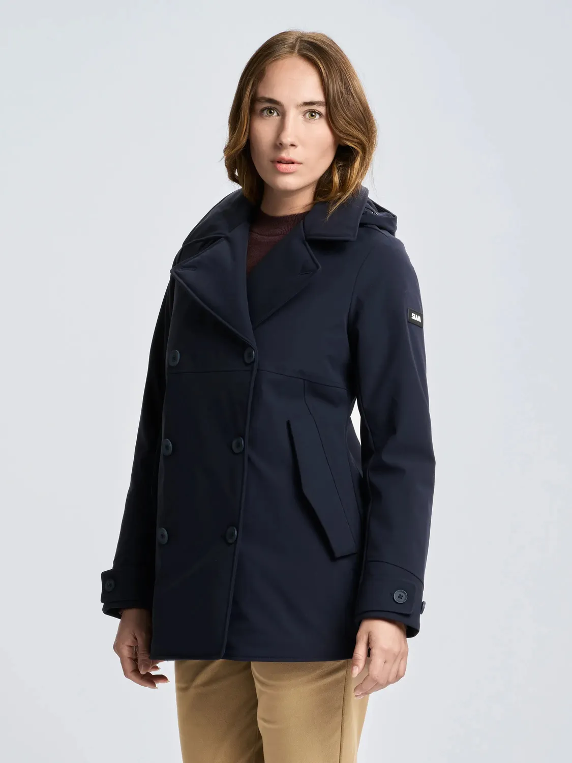 Slam Altura WS Peacoat Teak Brown vanntett vinterkåpe