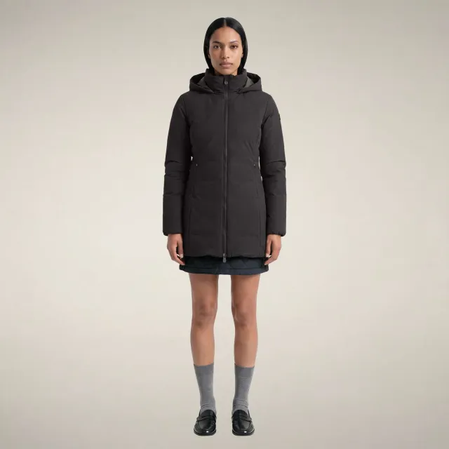 Save The Duck Rachel parkas dame brun svart 00–7 slim fit