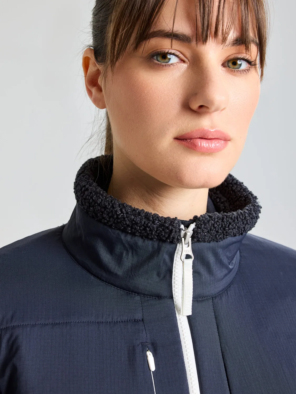 Slam Altura FZ fleecejakke dame Dark Navy