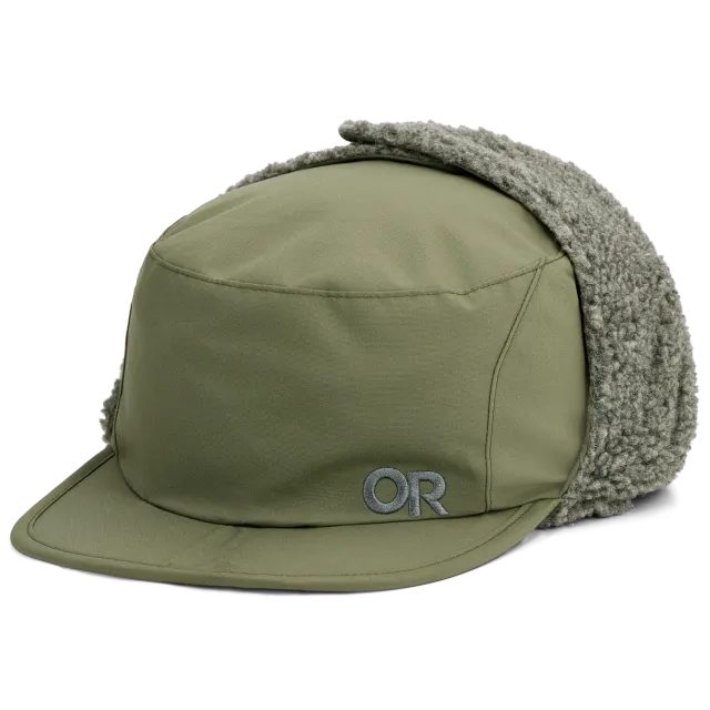 Outdoor Research Whitefish Hat vinterlue Ranger Green med ansiktsmaske