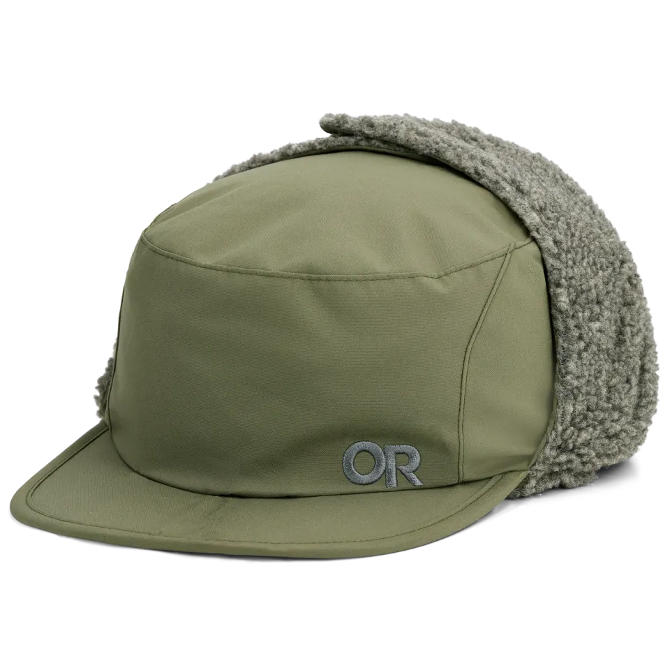 Outdoor Research Whitefish Hat vinterlue Ranger Green med ansiktsmaske