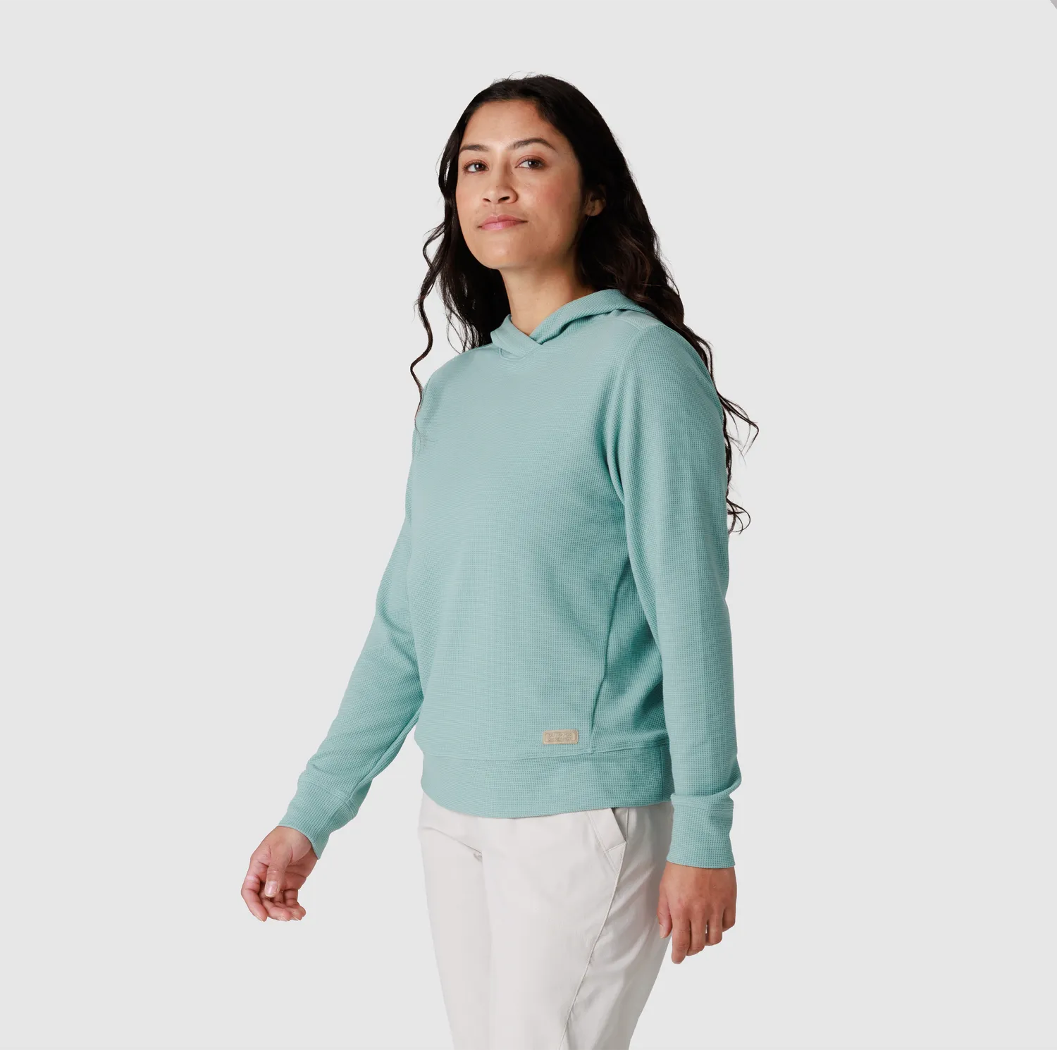 Outdoor Research Eclipse Waffle Hoodie hettegenser Thyme
