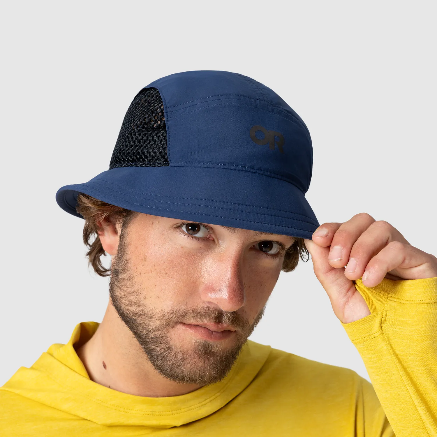 Outdoor Research Swift bøttehatt Titanium/Malachite/Tidal S/M UPF 40+