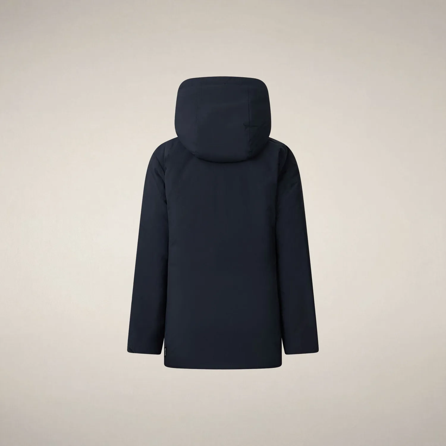 Save The Duck Cassy jakke jente Blue Black resirkulerte materialer