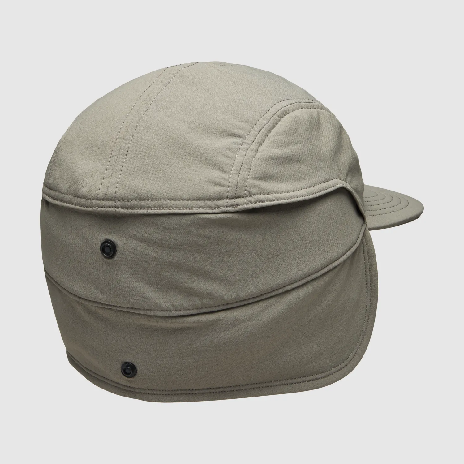 Outdoor Research Timberline Trapper Cap vinterlue Gravel vindtett
