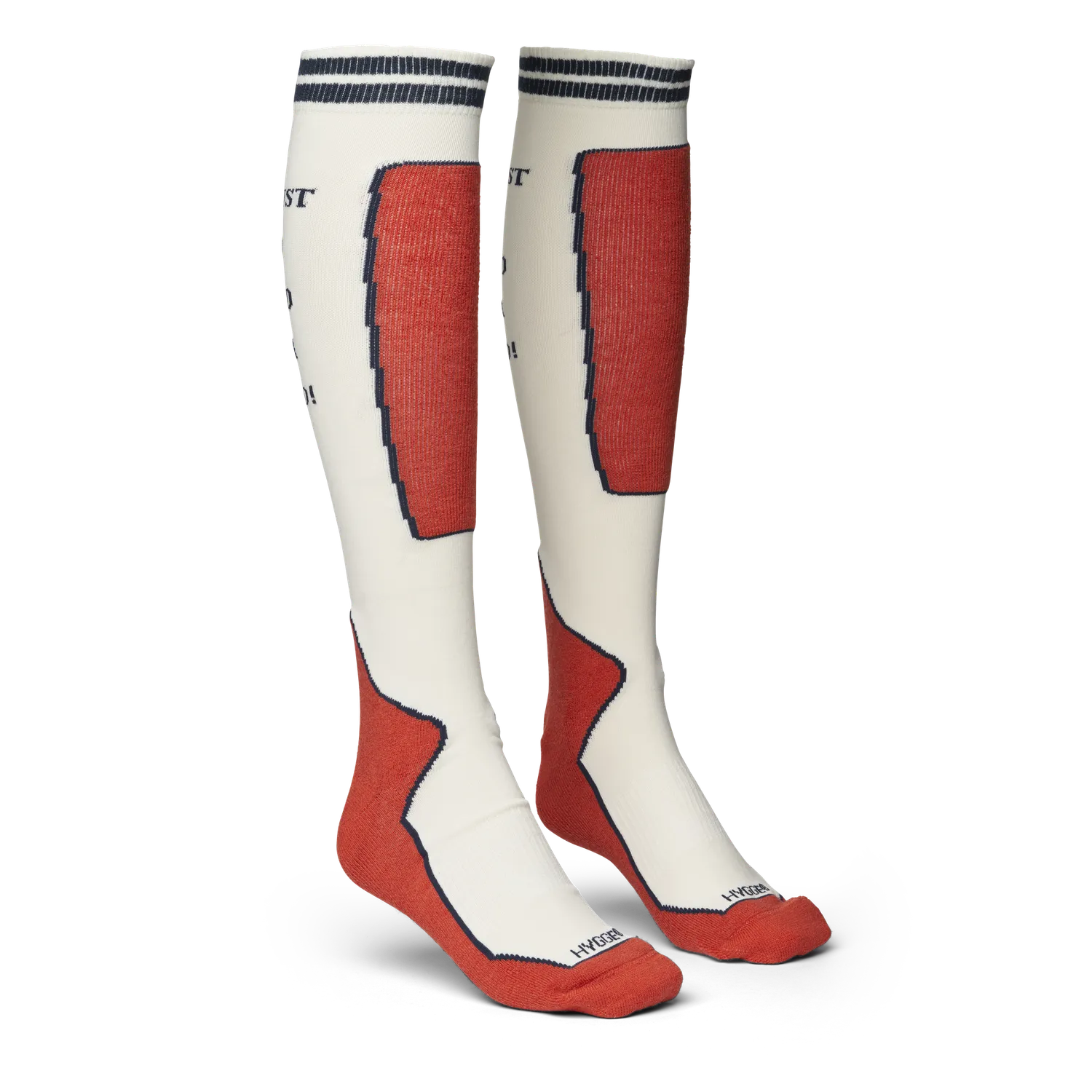 House of Hygge Tech Skiboms Socks Quote skisokker Misty Blue merinoull