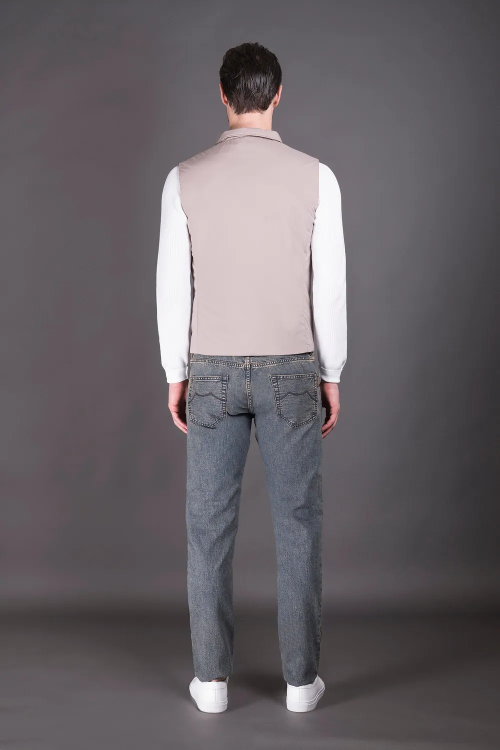 Moorer Acqua SENIO-SKT vest herre indaco lett, str. 50