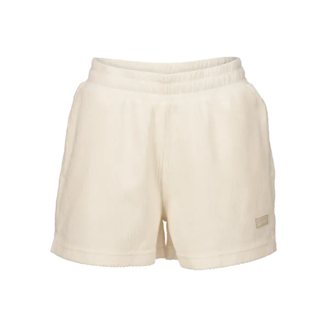 House of Hygge Terry Striped Shorts dameshorts Offwhite