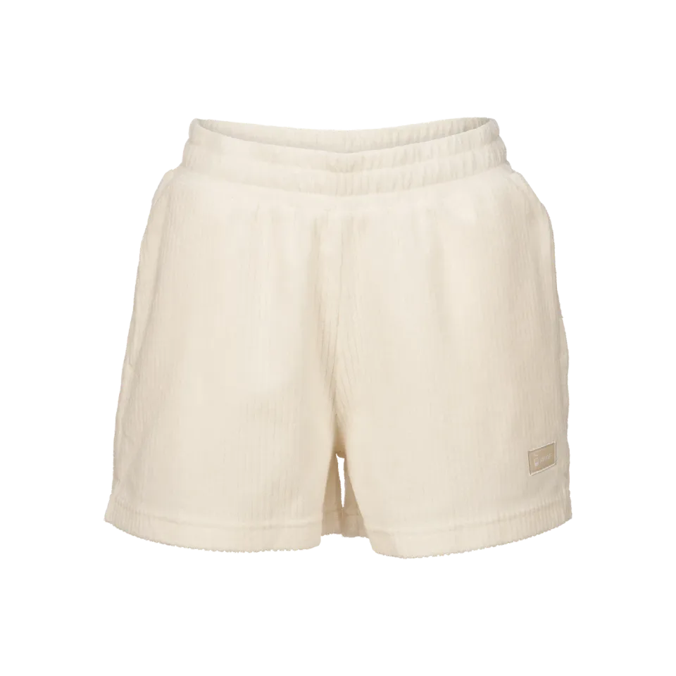 House of Hygge Terry Striped Shorts dameshorts Offwhite