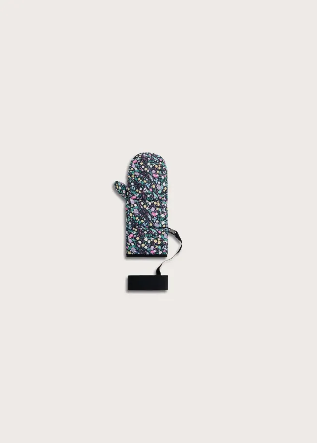 BRGN Snow DAAE Flower Black votter vanntette