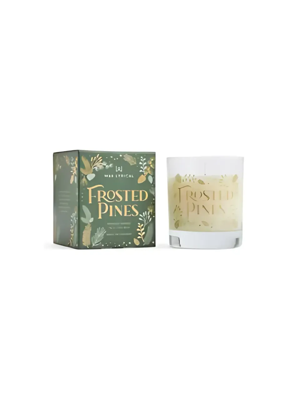 John Partridge Candle Frosted Pine duftlys gaveeske 42 timer