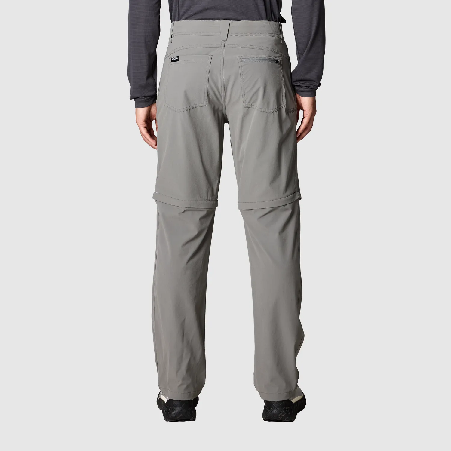 Outdoor Research Ferrosi Men's Ferrosi Convertible Pant turbukse, Pewter, zip-off
