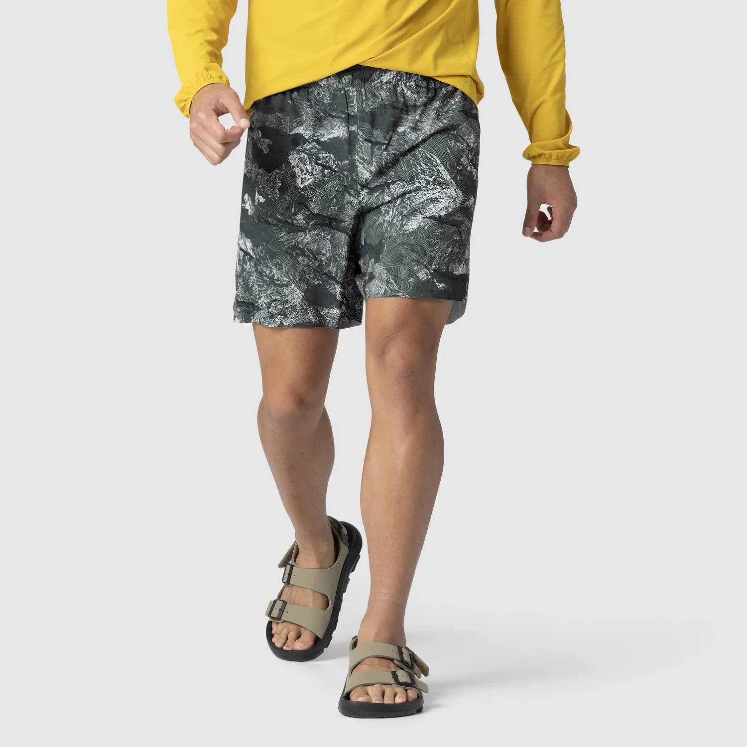 Outdoor Research Swift Lite Lined Short 7" løpeshorts svart