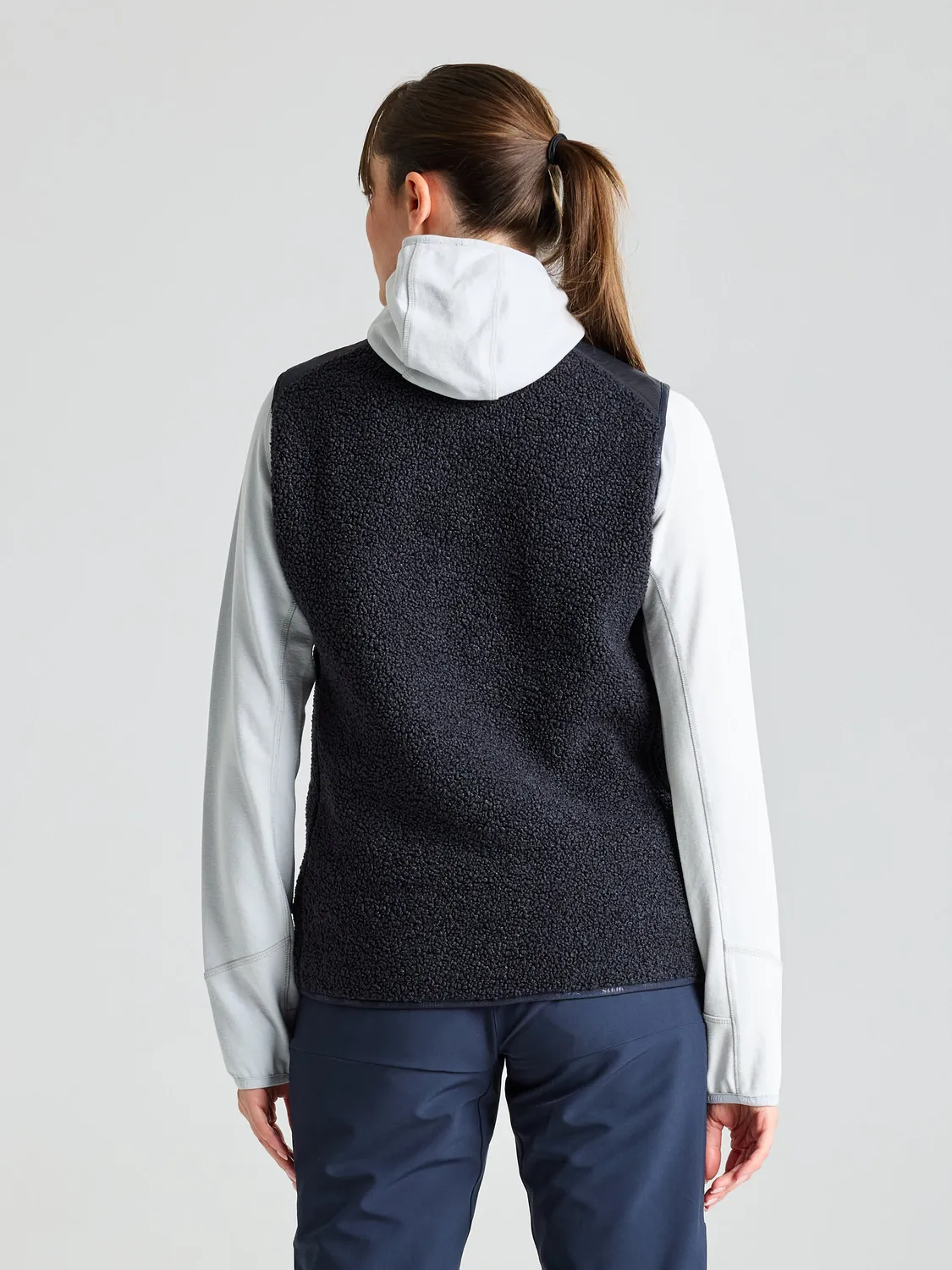 Slam Altura WS Vest vest dame mørkeblå fleece