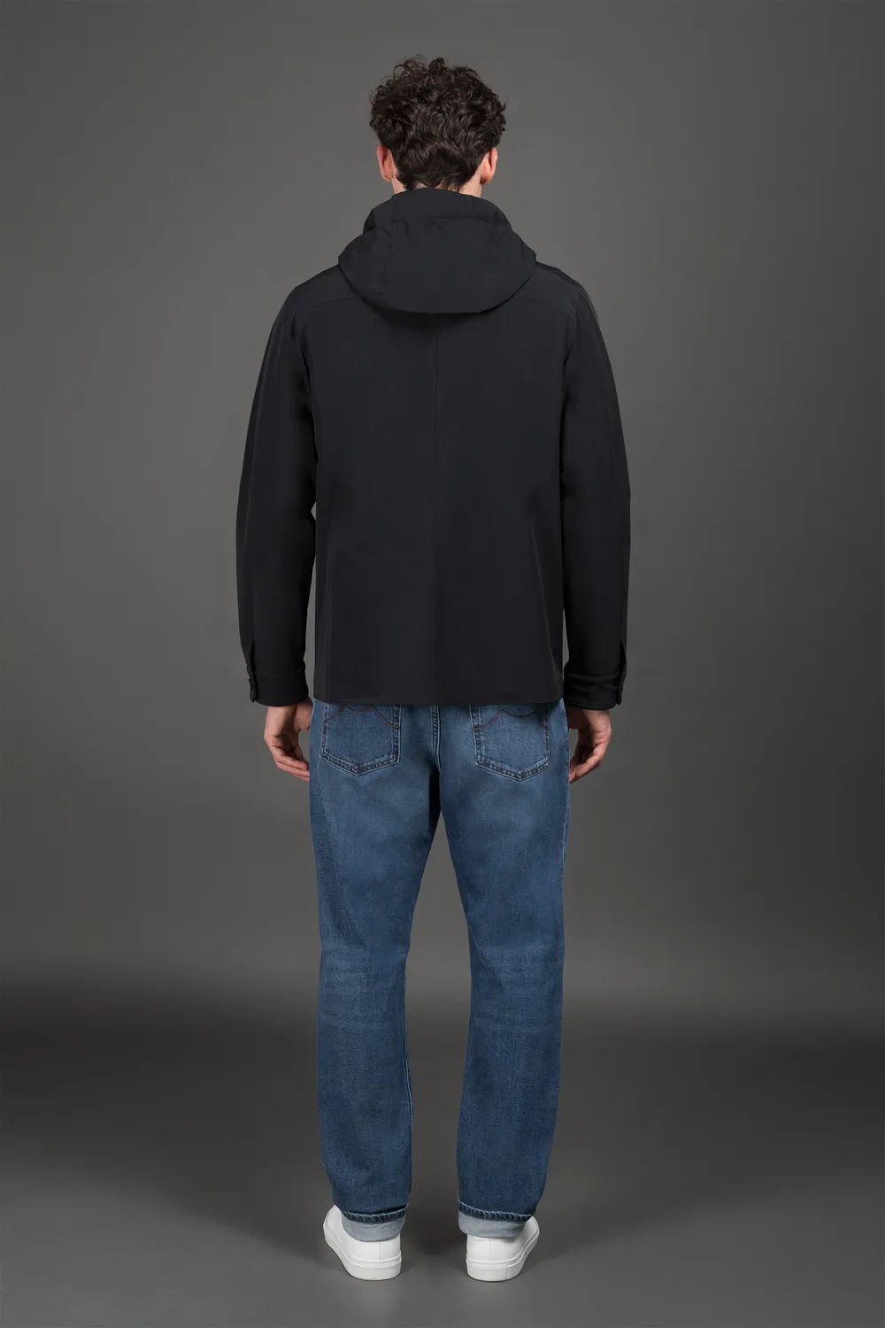 Mooer MAFFEI-KR overshirt, svart – vannavvisende stretch