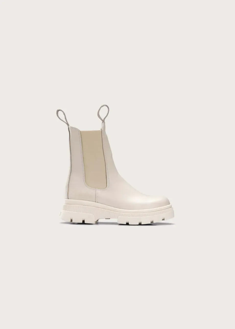 Brgn Chelsea Boot Aniline støvletter Sand – vanntette