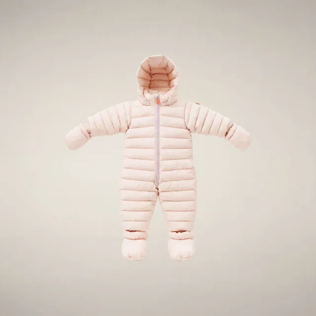 Save The Duck Storm vinterdress baby whisper pink avtakbar hette
