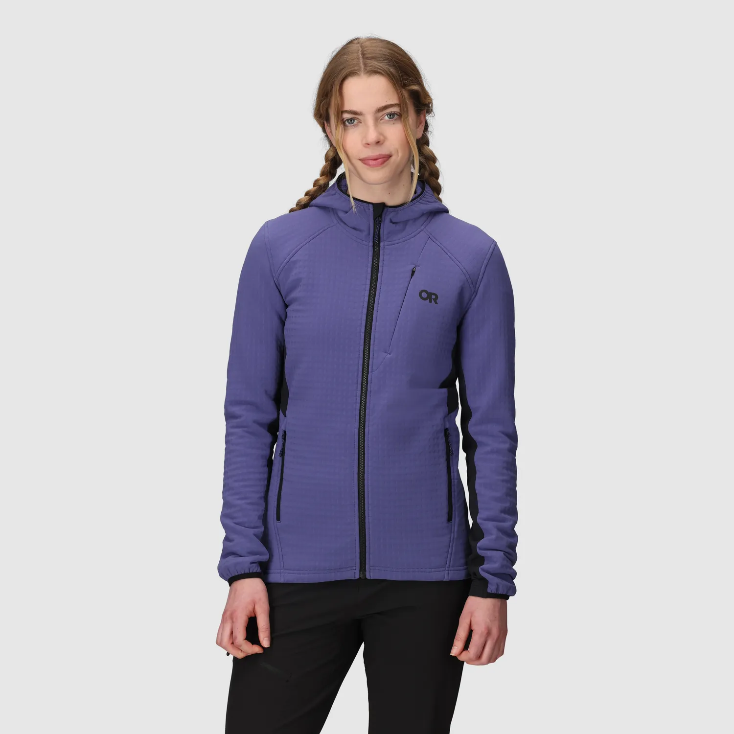 Outdoor Research Vigor Plus Fleece Hoodie fleecejakke svart
